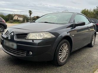 renault mégane cc – bon état général