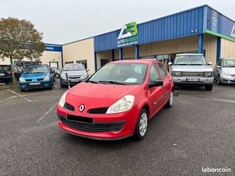 renault clio 3 1,2 16v 75 chx authentique attelage, fermeture central,vitre elec,ct ok,kit distri+pompe a eau neuf,garantie 3 mois,repri poss