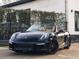 porsche boxster 981 2.7i 265 ch pdk cuir beige + carrera s 20 + pdls + pack sound plus