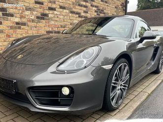 porsche cayman 981 2.7 i 275 ch pdls + 911 turbo 20 + bose + sportdesign