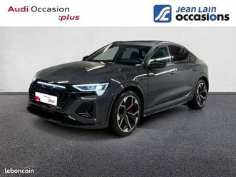 audi e-tron q8 sq8 sportback 503 ch 114 kwh quattro