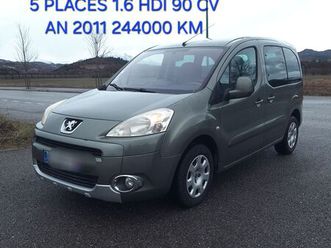 peugeot partner tepee loisirs 1.6 hdi 16v 90 cv