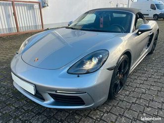 porsche 718 boxster 2.5 350 ch pdk porsche approved 08/26 + pse + sport chrono plus + pack gt