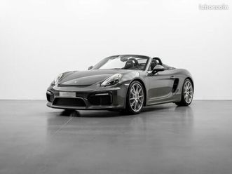 porsche boxster 981 spyder 3.8 i 375 ch suivi porsche + baquets carbone + pse + pack sport chrono