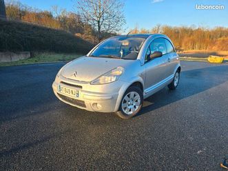 citroën c3 pluriel – 1.6i 110 graphite, automatique, révisée, garantie 3 mois