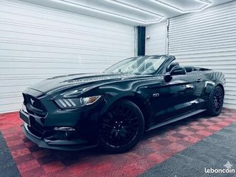 ford mustang cabriolet 5.0 v8 421ch gt / suivi ford - carplay sync 3 - clapets