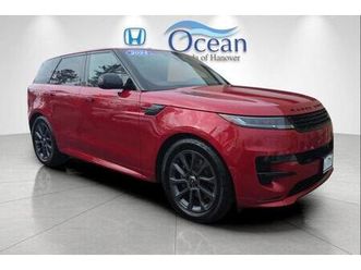 used 2024 land rover range rover sport se