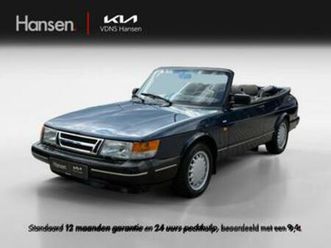saab 900 cabrio 2.0 s i 1e eigenaar i volledig dealeronderho — oldtimers — marktplaats