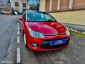 citroen c4 1.6vti 120 ch km 118029 ct-6-mois garantie 12-mois