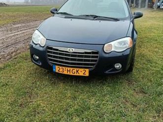 chrysler sebring 2.7i v6 203pk limited full opties — chrysler — marktplaats