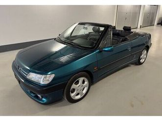 peugeot 306 2.0 cabriolet expertisé vétéran 12.2025