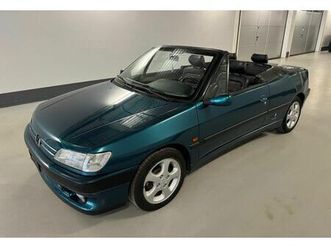 peugeot 306 2.0 cabriolet expertisée vétéran 12.2025