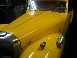 triumph roadster cabriolet, jahrgang 1947