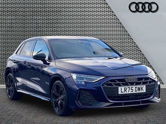 audi a3 sportback tfsi e black edition 40 e s tronic