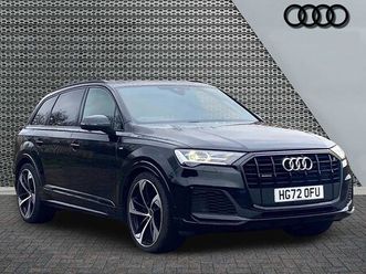 audi q7 suv black edition 55 tfsi quattro tiptronic