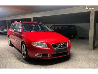 volvo v70, 2,5l ft r-design, éthanol, 2010