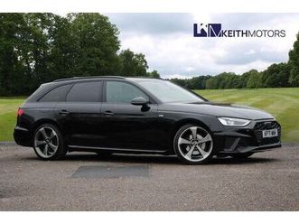 2021 audi a4 avant 2.0 35 tfsi black edition s tronic