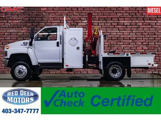 2007 gmc c5500 4x4 reg cab picker deck diesel