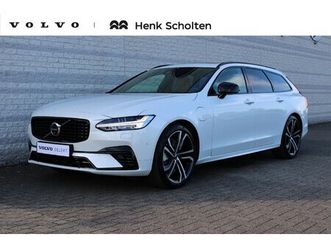 volvo v90 - t6 plug-in hybrid awd ultra dark | trekhaak | panoramadak | verwarmbare voorstoelen met ma