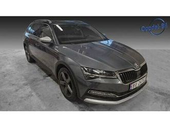 2.0 tdi scout 200hk 4x4 h.feste-matrix-webasto-pano-ac