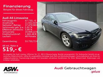 audi a6 limousine s line 45 tfsi navi matrix pano vc