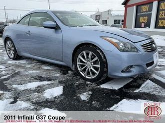 used 2011 infiniti g37 base