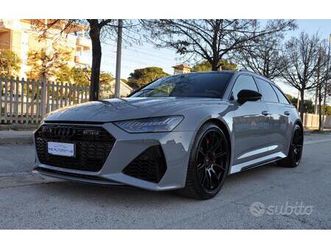audi rs6 rs 6 c8 avant 4.0 mhev quattro tiptronic