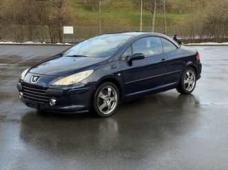 peugeot 307 2.0hdi cabrio platinum edition