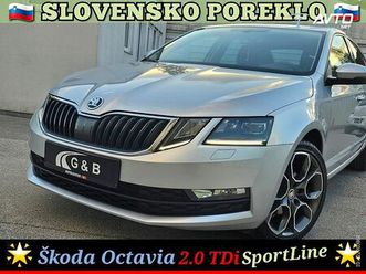 škoda octavia 2.0 tdi sportline • 110kw • samo. 98.000km • slo•