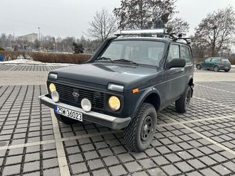 lada niva 4x4, hak, zarejestrowana, led, lift, offroad, złombol żory • olx.pl