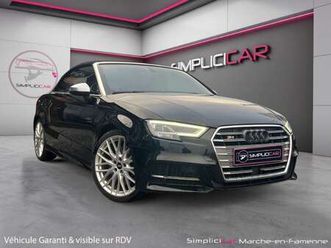 s3 cabriolet 2.0 tfsi quattro s tronic