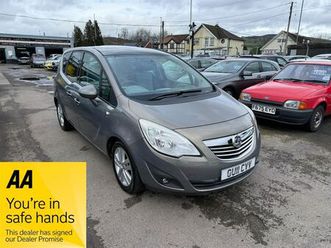 2011 vauxhall meriva 1.7td se (100ps) (a/c) auto
