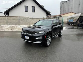 jeep grand cherokee summit/v6/čr-1.maj./servis/360