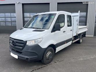 mercedes sprinter double cabine benne et coffre