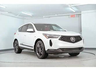 2023 acura rdx a-spec toit pano cuir rouge els 3d carplay navi c