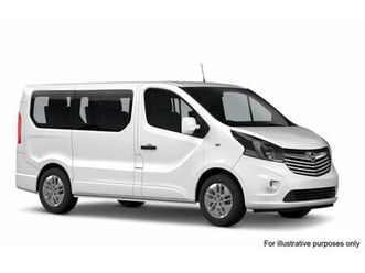 2018 vauxhall vivaro 1.6cdti 2900 l2h1 (120ps)(eu6c) (start/stop) 9 seats combi