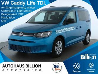 volkswagen caddy life 2.0 tdi scr bmt / ahk, navi, winter