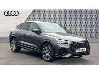 audi q3 35 tdi black edition 5dr s tronic [20 alloy] suv 2025, 8458 miles, £36898 - 33144521 - exchangeandmart.co.uk