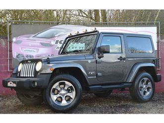 jeep wrangler 2.8crd sahara full cab boite aut nav cuir 31.836km