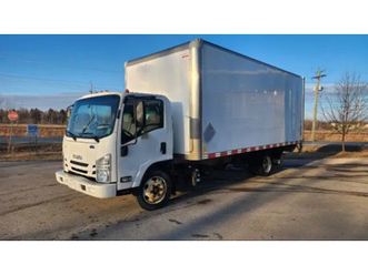 2018 isuzu nrr 20ft box power tail gate