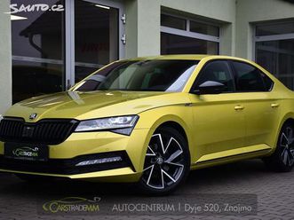 škoda superb 2.0tdi sportline 1m čr 2xalu