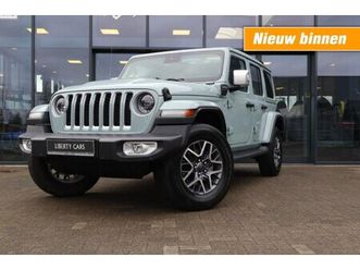 jeep wrangler - 4xe 380 sahara overland / my sky one touch cabrio