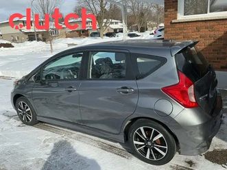 2018 nissan versa note sr w/ heated front seats, cruise control,