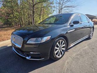 2018 lincoln continental premiere 4dr sedan