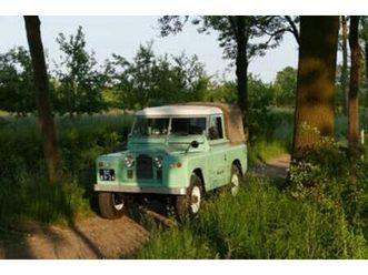 land rover landrover series 2a 1963 88 2.5 na truck cap — land rover — marktplaats
