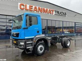 man tgm 18.250 4x4 euro 6 full steel manual just 3.979 km! — vrachtwagens — marktplaats