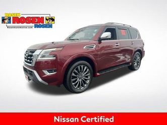 certified 2024 nissan armada platinum