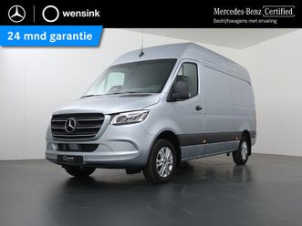 mercedes-benz sprinter 319 cdi | aut. | l2 h2 | select | led koplampen | 3-zits | achteruitrijcamera | navigatie | apple carplay/android auto | 3500 kg. ahw | d