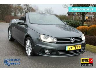 volkswagen eos 1.4 tsi 160pk highline cabrio ecc/cruise/leer/17 inch lm velgen
