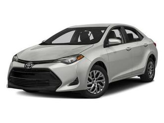 used 2017 toyota corolla le